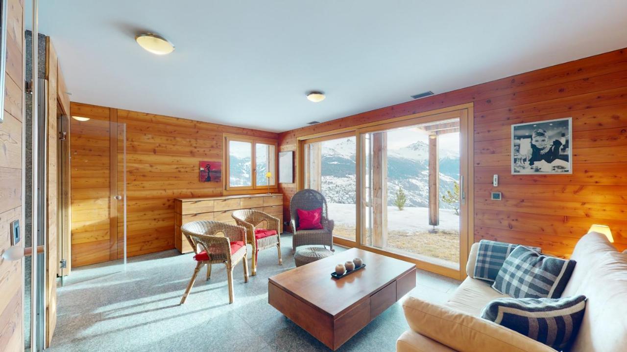 Etoiles des Neiges LUXE&JACUZZI chalet 12 pers by Alpvision Résidences Hérémence Extérieur photo
