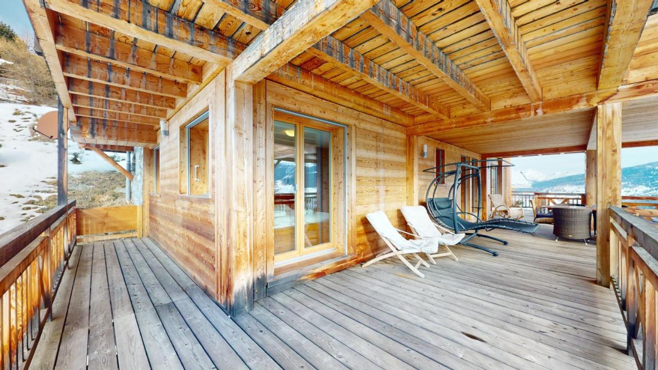 Etoiles des Neiges LUXE&JACUZZI chalet 12 pers by Alpvision Résidences Hérémence Extérieur photo