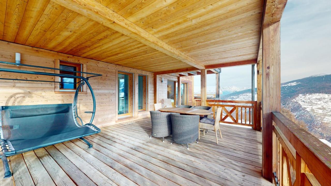 Etoiles des Neiges LUXE&JACUZZI chalet 12 pers by Alpvision Résidences Hérémence Extérieur photo